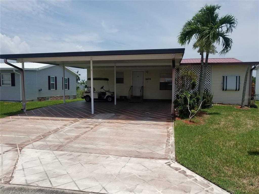 1674 SW 35TH CIRCLE, OKEECHOBEE, Manufactured/ Mobile home,  for sale, Mixon Real Estate Group, LLC